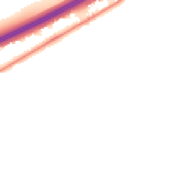 Night-time road noise heatmap for CM3 3GU