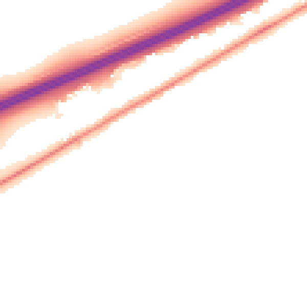 Night-time road noise heatmap for CM3 3GX
