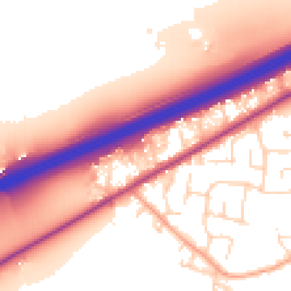 Daytime road noise heatmap for CM3 3HD