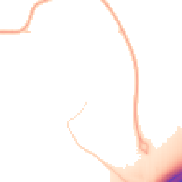 Daytime road noise heatmap for CM3 3HN