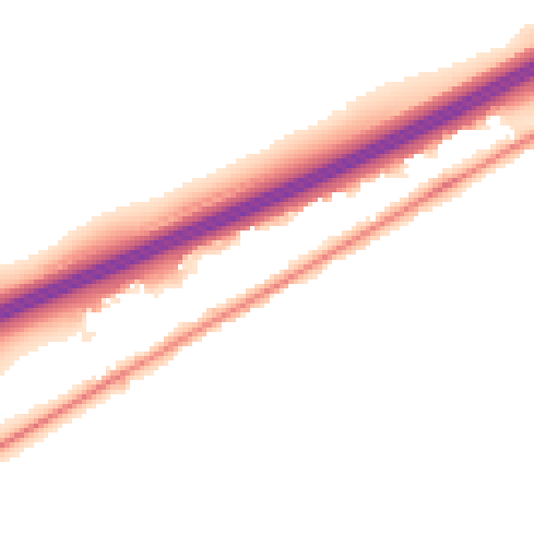 Night-time road noise heatmap for CM3 3JR