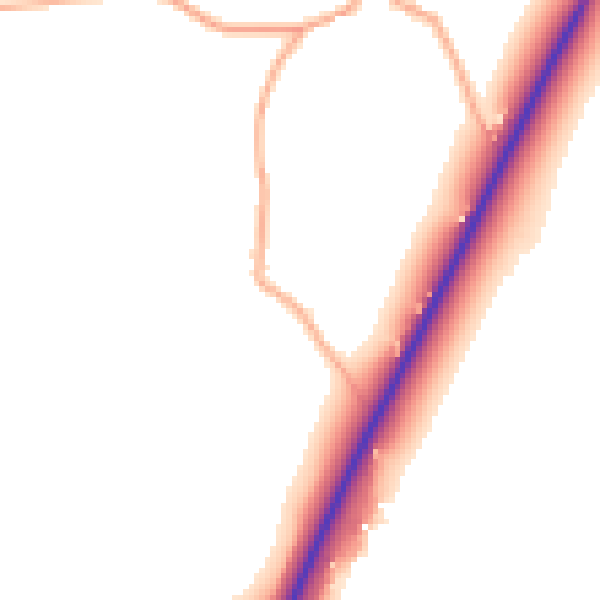 Daytime road noise heatmap for CM3 3LE