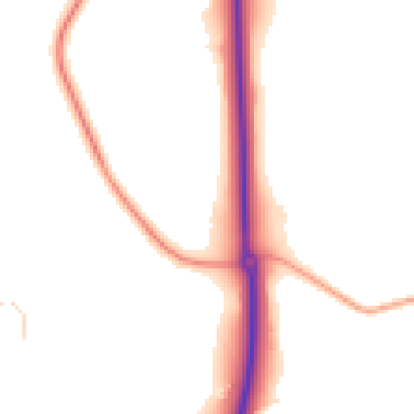 Daytime road noise heatmap for CM3 3PR