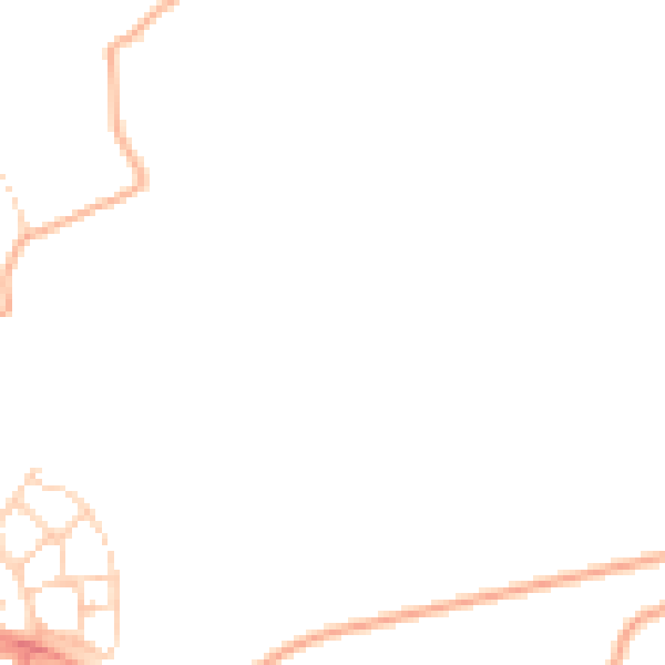 Daytime road noise heatmap for CM3 3PX
