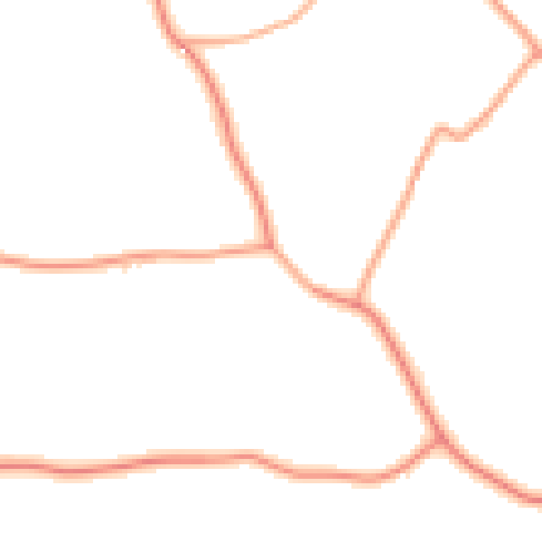 Daytime road noise heatmap for CM3 3QT