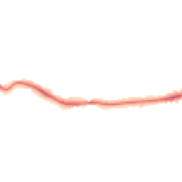 Night-time road noise heatmap for CM3 4NP