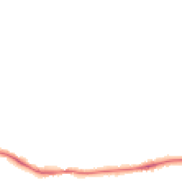Night-time road noise heatmap for CM3 4PP