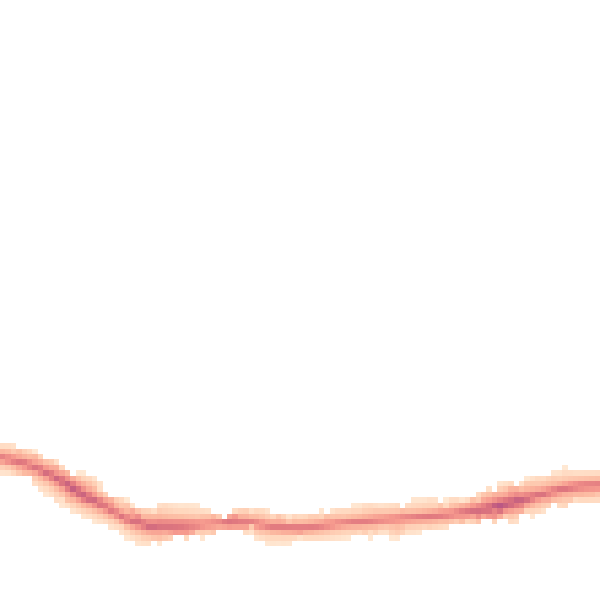 Night-time road noise heatmap for CM3 4PR