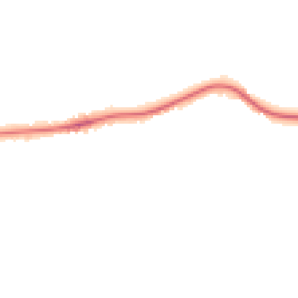 Night-time road noise heatmap for CM3 4QR
