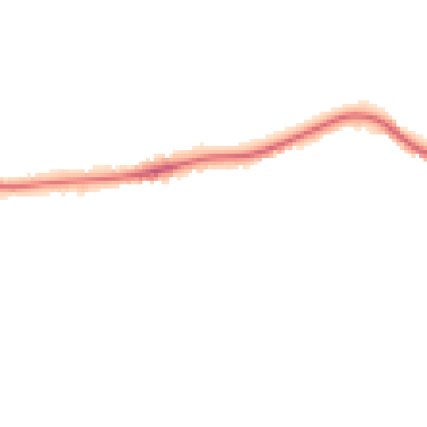 Night-time road noise heatmap for CM3 4RL