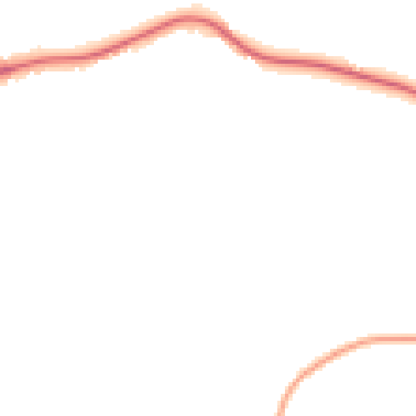 Night-time road noise heatmap for CM3 4RP