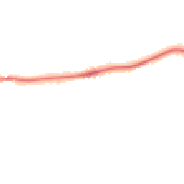 Night-time road noise heatmap for CM3 4UE