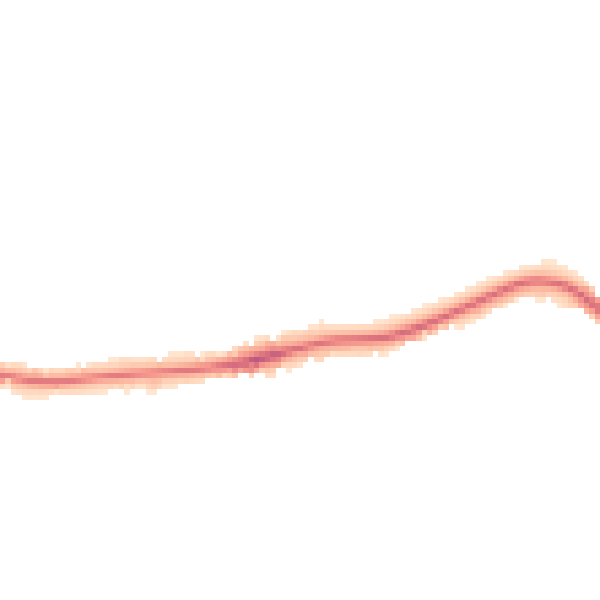 Night-time road noise heatmap for CM3 4UR