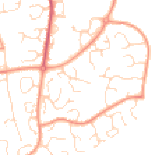 Daytime road noise heatmap for CM3 5FP