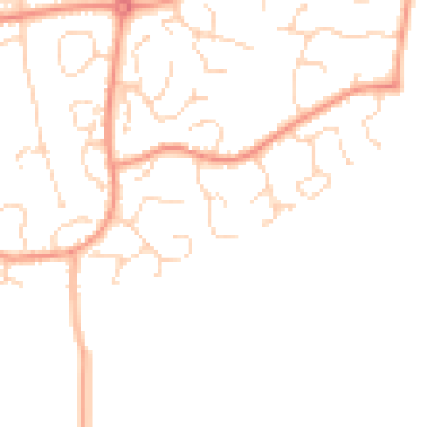Daytime road noise heatmap for CM3 5GS