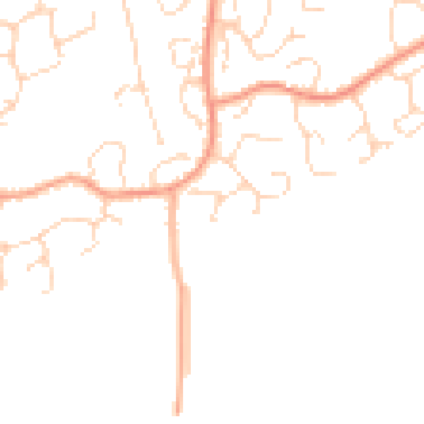 Daytime road noise heatmap for CM3 5GW
