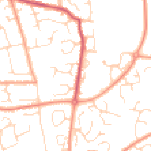 Daytime road noise heatmap for CM3 5XP