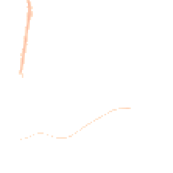 Night-time road noise heatmap for CM3 5YJ