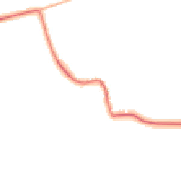 Night-time road noise heatmap for CM3 6BP