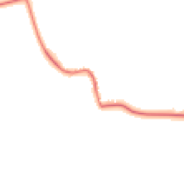 Night-time road noise heatmap for CM3 6BU