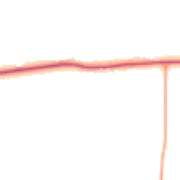 Daytime road noise heatmap for CM3 6DD
