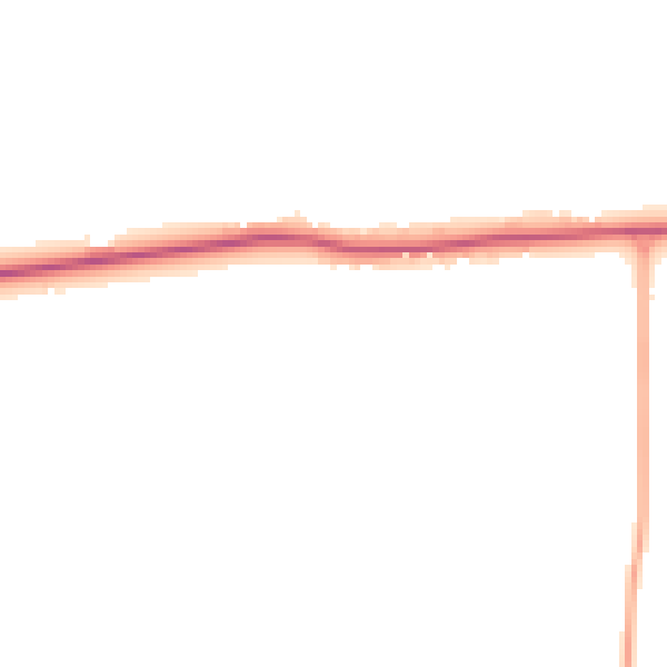 Daytime road noise heatmap for CM3 6DF