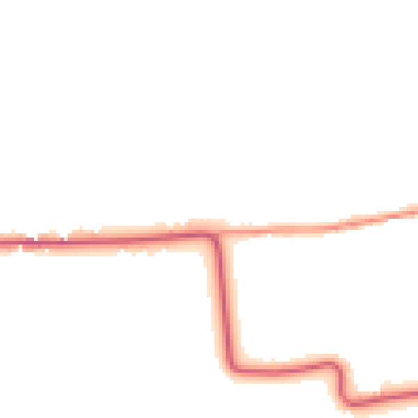 Daytime road noise heatmap for CM3 6GL