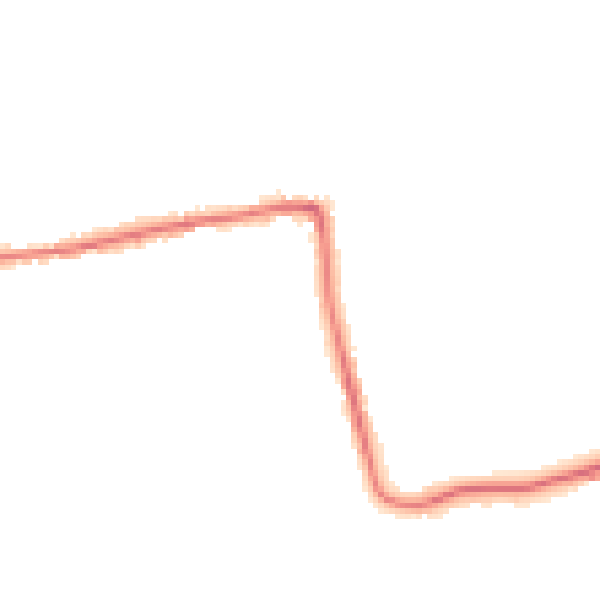 Night-time road noise heatmap for CM3 6HH