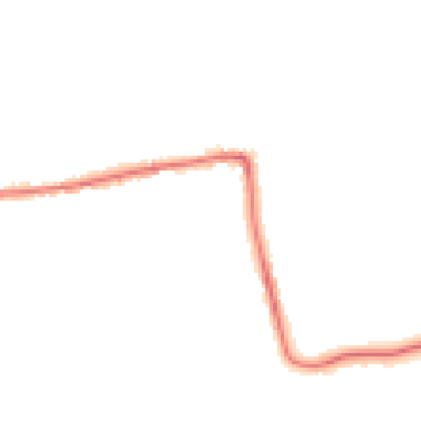 Night-time road noise heatmap for CM3 6HL