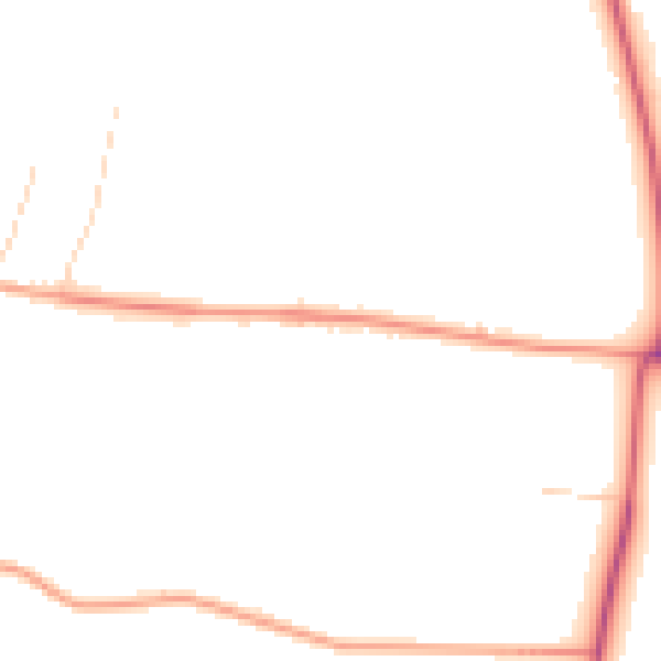 Daytime road noise heatmap for CM3 6HR