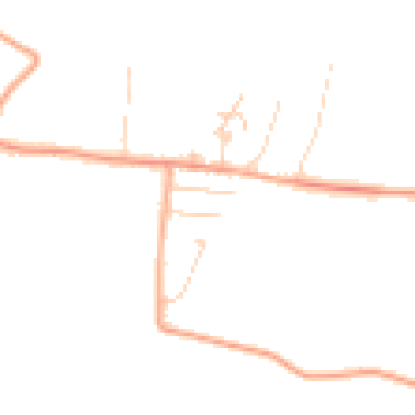 Daytime road noise heatmap for CM3 6HY