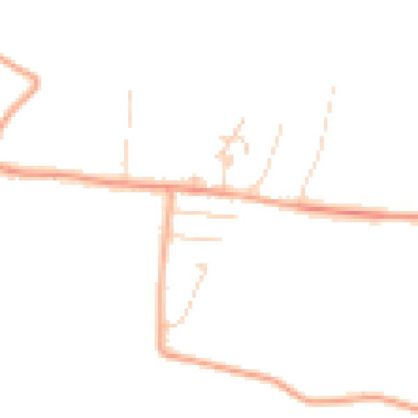 Daytime road noise heatmap for CM3 6HZ