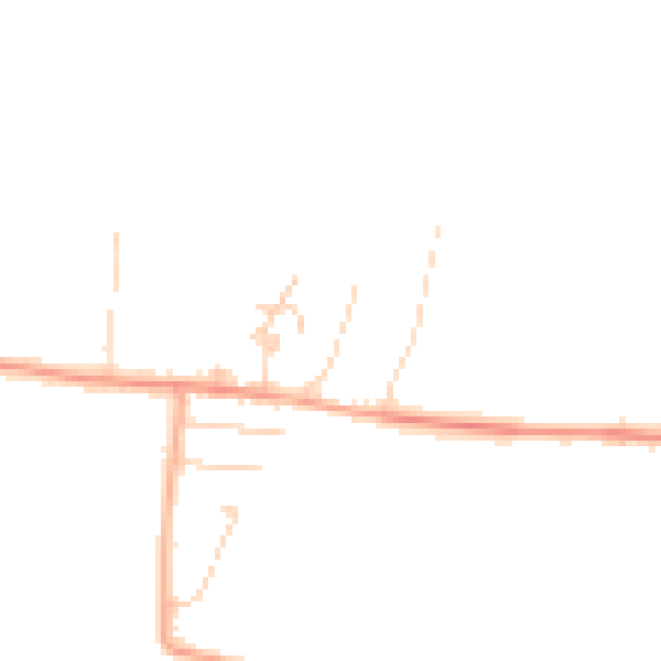 Daytime road noise heatmap for CM3 6JA