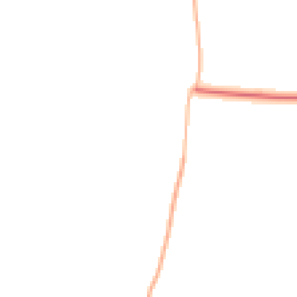Night-time road noise heatmap for CM3 6NR