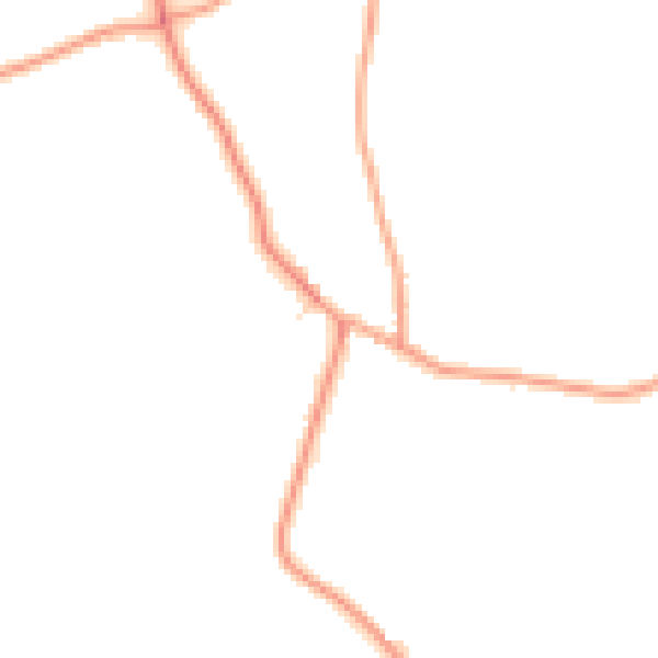 Daytime road noise heatmap for CM3 6RE