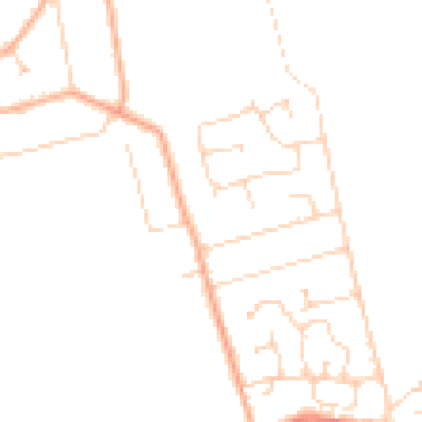 Daytime road noise heatmap for CM3 6TA