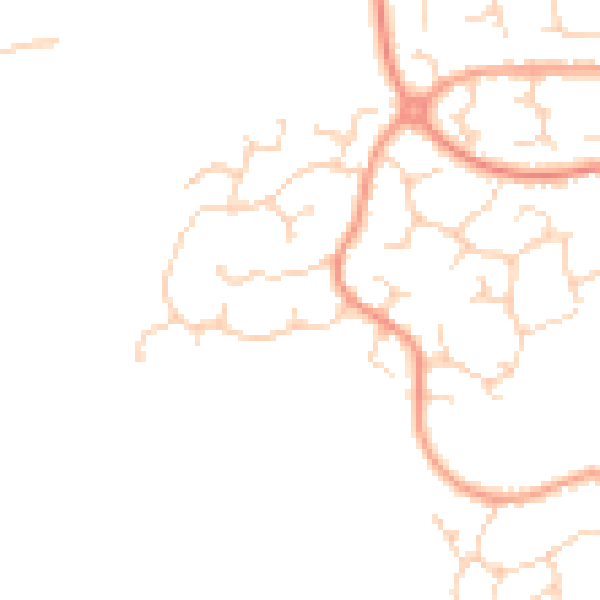 Daytime road noise heatmap for CM3 7AN