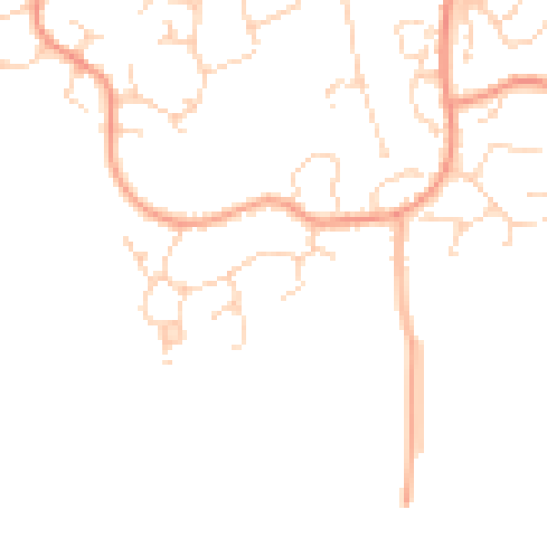 Daytime road noise heatmap for CM3 7AP