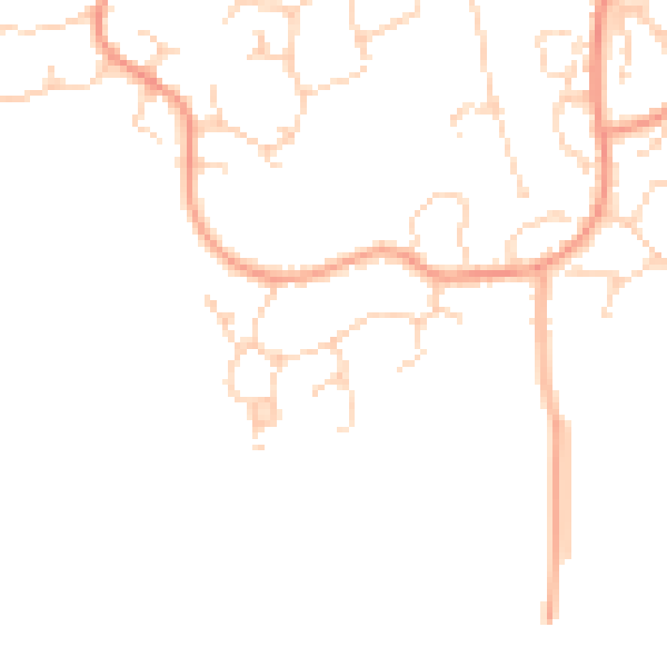 Daytime road noise heatmap for CM3 7AR