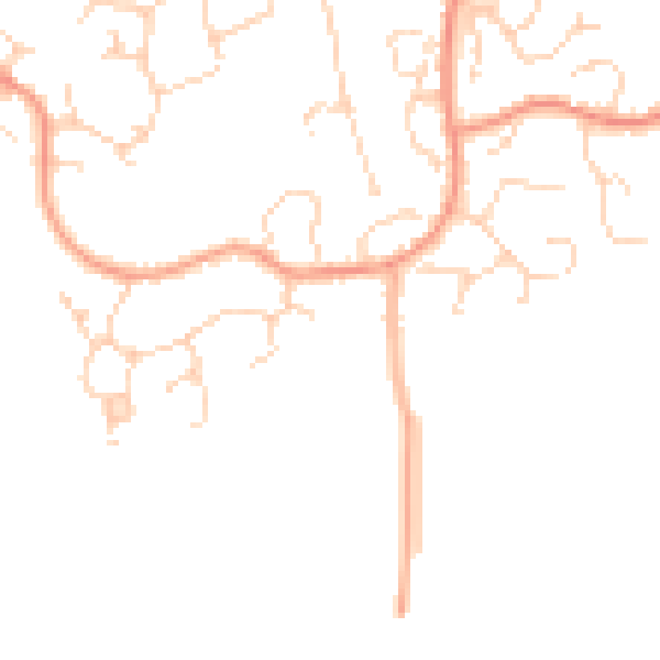 Daytime road noise heatmap for CM3 7AS