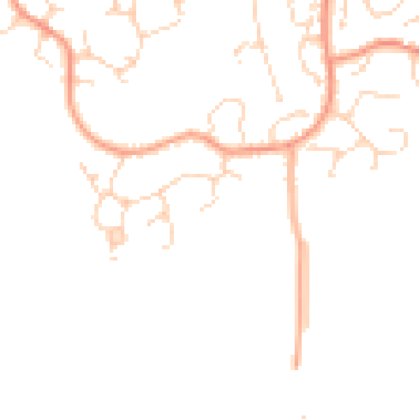Daytime road noise heatmap for CM3 7AU
