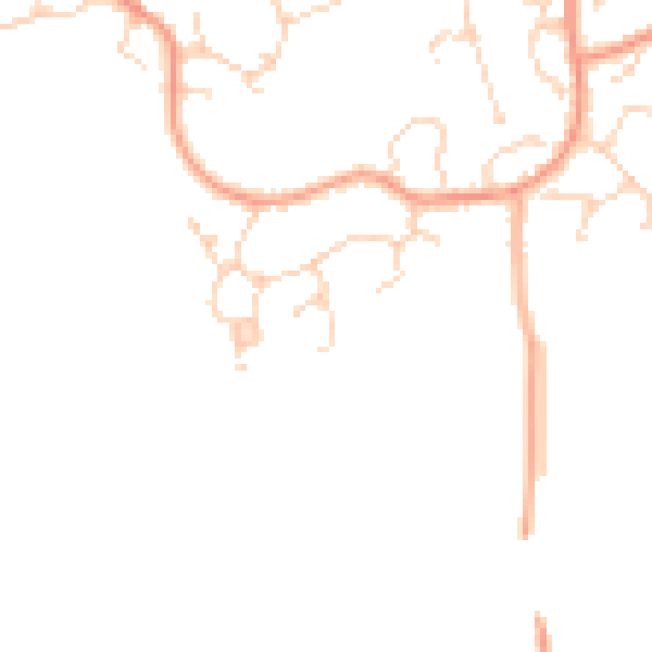 Daytime road noise heatmap for CM3 7AZ