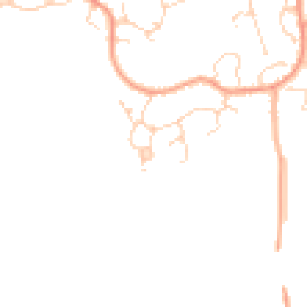 Daytime road noise heatmap for CM3 7BF