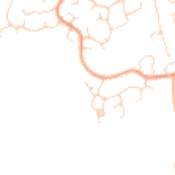 Daytime road noise heatmap for CM3 7BG