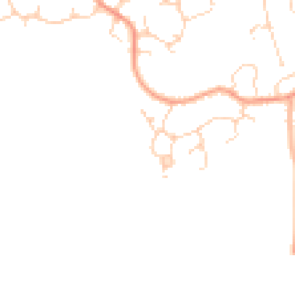 Daytime road noise heatmap for CM3 7BL
