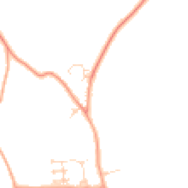 Daytime road noise heatmap for CM3 8AN