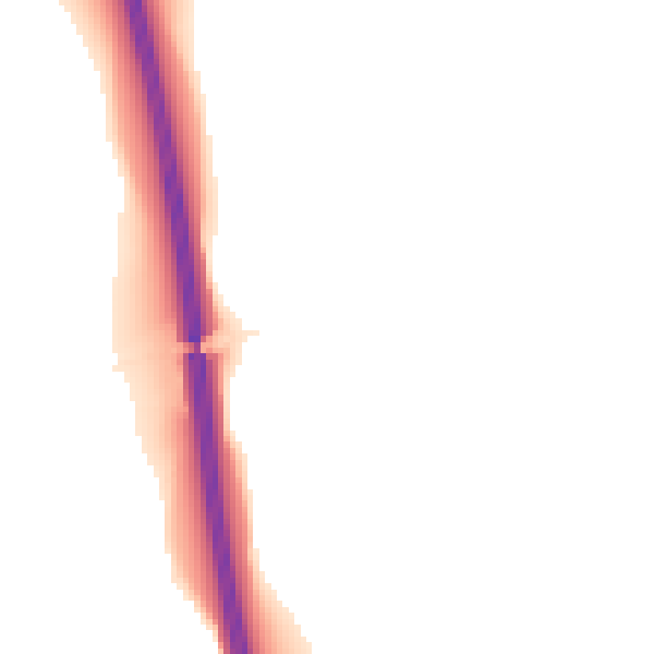 Night-time road noise heatmap for CM3 8DH