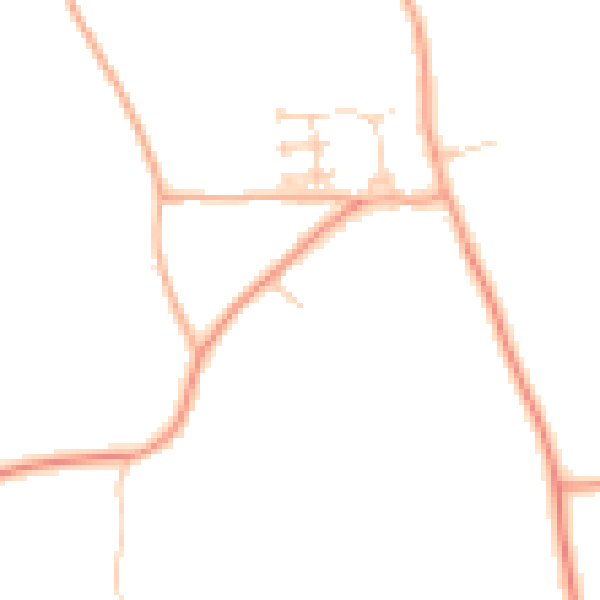 Daytime road noise heatmap for CM3 8GE