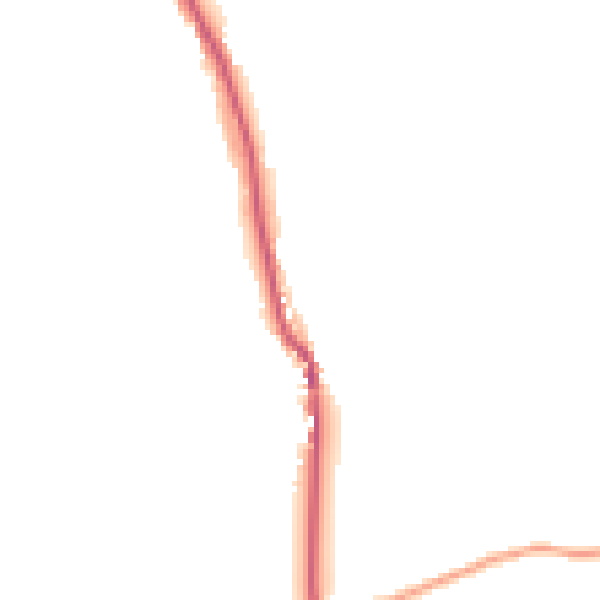 Daytime road noise heatmap for CM3 8RQ