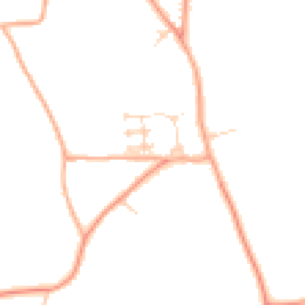 Daytime road noise heatmap for CM3 8UY
